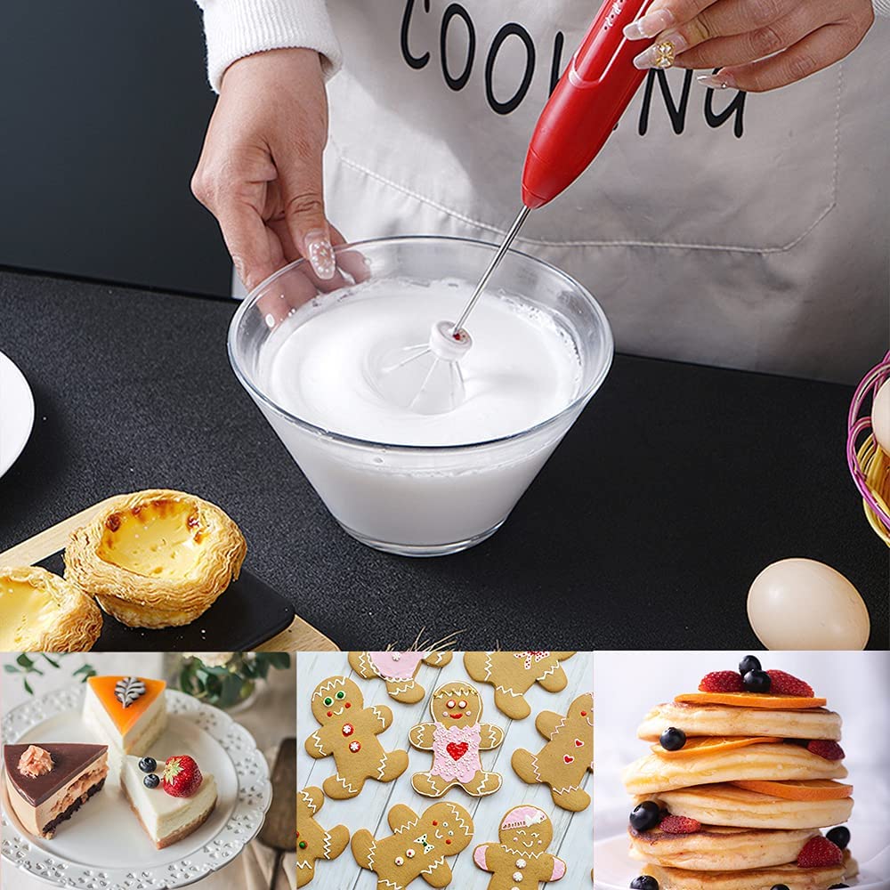 ABRE-Pengocok Susu Elektrik, P - Electric Milk Frother Handheld ulasan dan harga