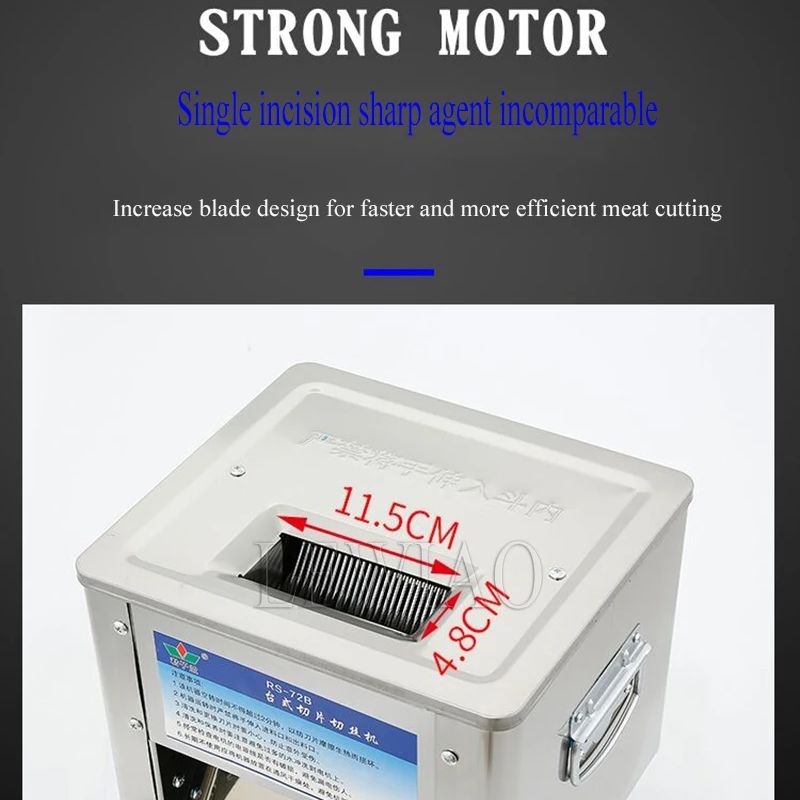 Pemotong Daging Listrik 150Kg/ - Automatic Meat Slicer Home ulasan dan harga