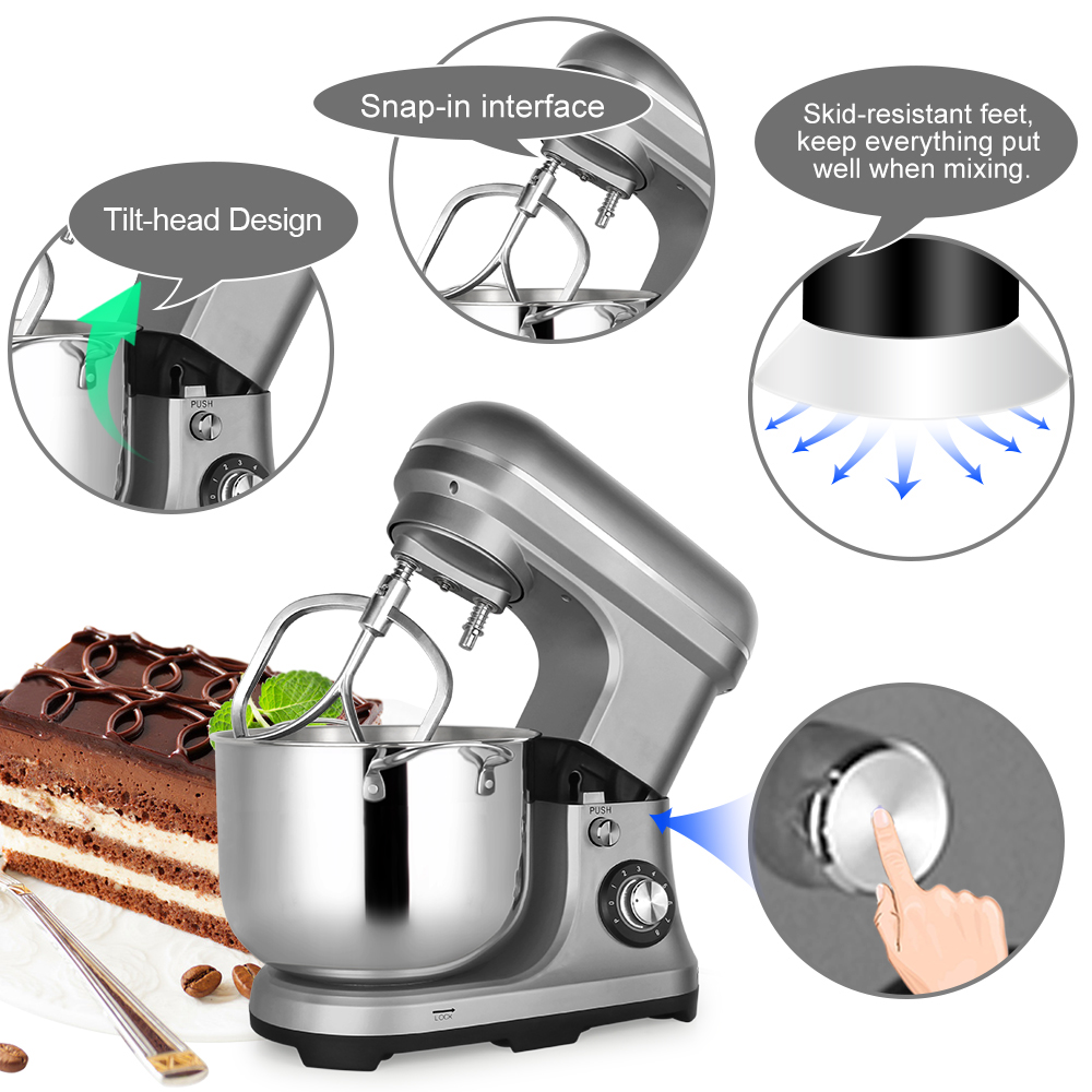 Mixer Elektrik 11L 2000W, Daya - Home Appliances ulasan dan harga