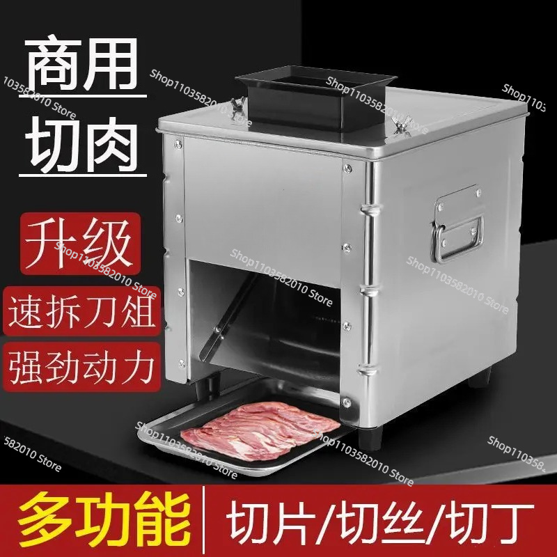 Pengiris & Penggiling Daging L - Automatic Meat Slicer Home ulasan dan harga