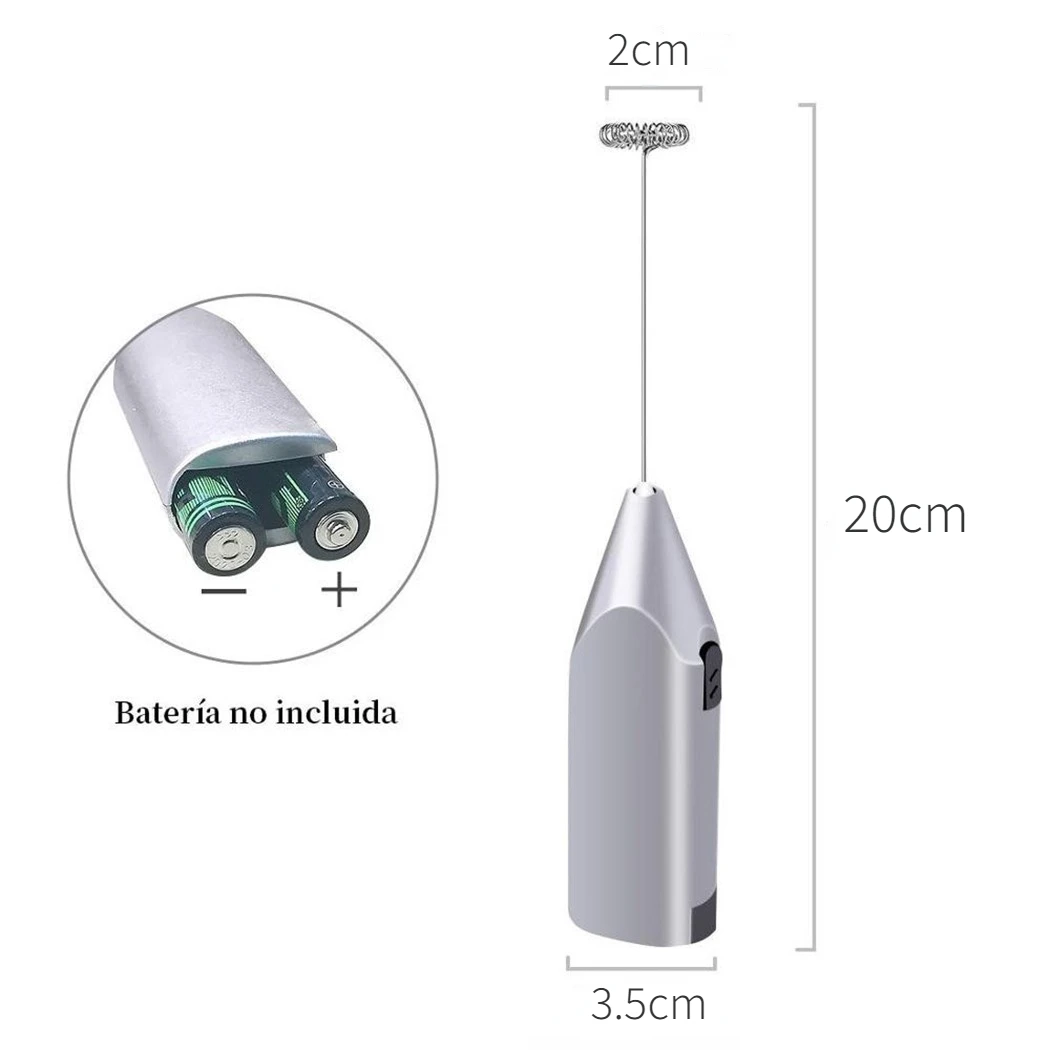 Pengocok Telur Listrik, Alat R - Electric Milk Frother Handheld ulasan dan harga