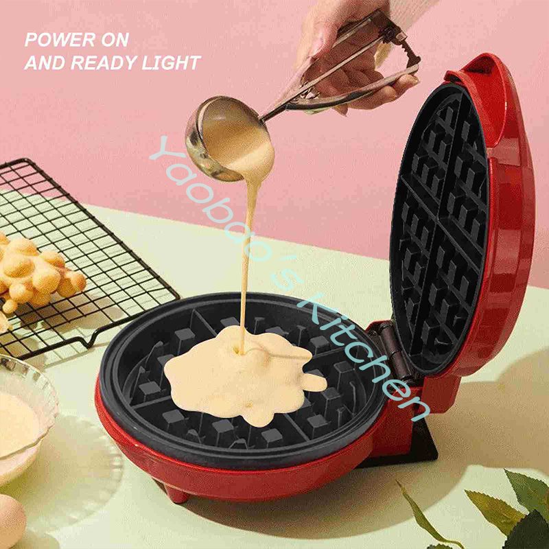 Pembuat Wafel Panggangan Porta - Mini Waffle Maker Machine ulasan dan harga