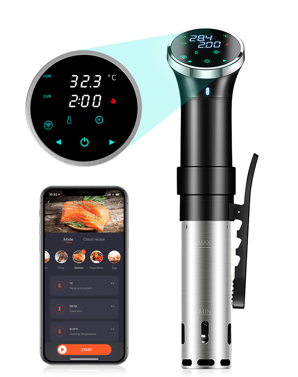 Penghangat Sous Vide 1100W Imm - Digital Sous Vide Precision Cooker ulasan dan harga
