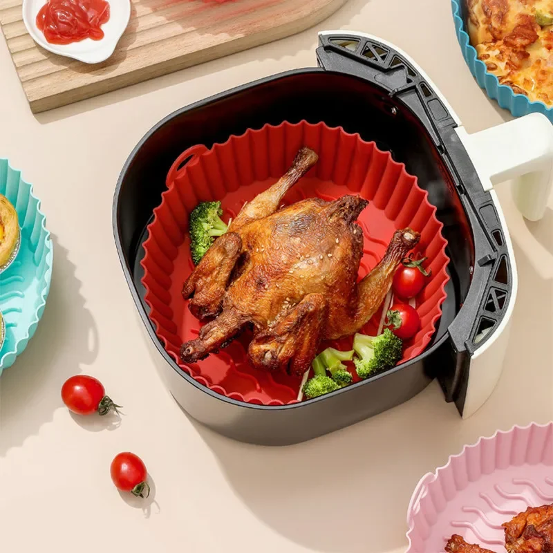 Kertas Roti untuk Airfryer, Al - Air Fryer Silicone Pot Liner ulasan dan harga
