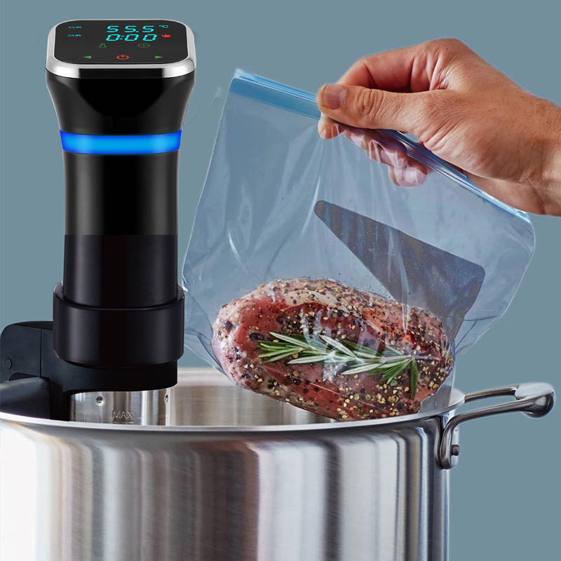 Portable 1100W Vakum Makanan S - Digital Sous Vide Precision Cooker ulasan dan harga