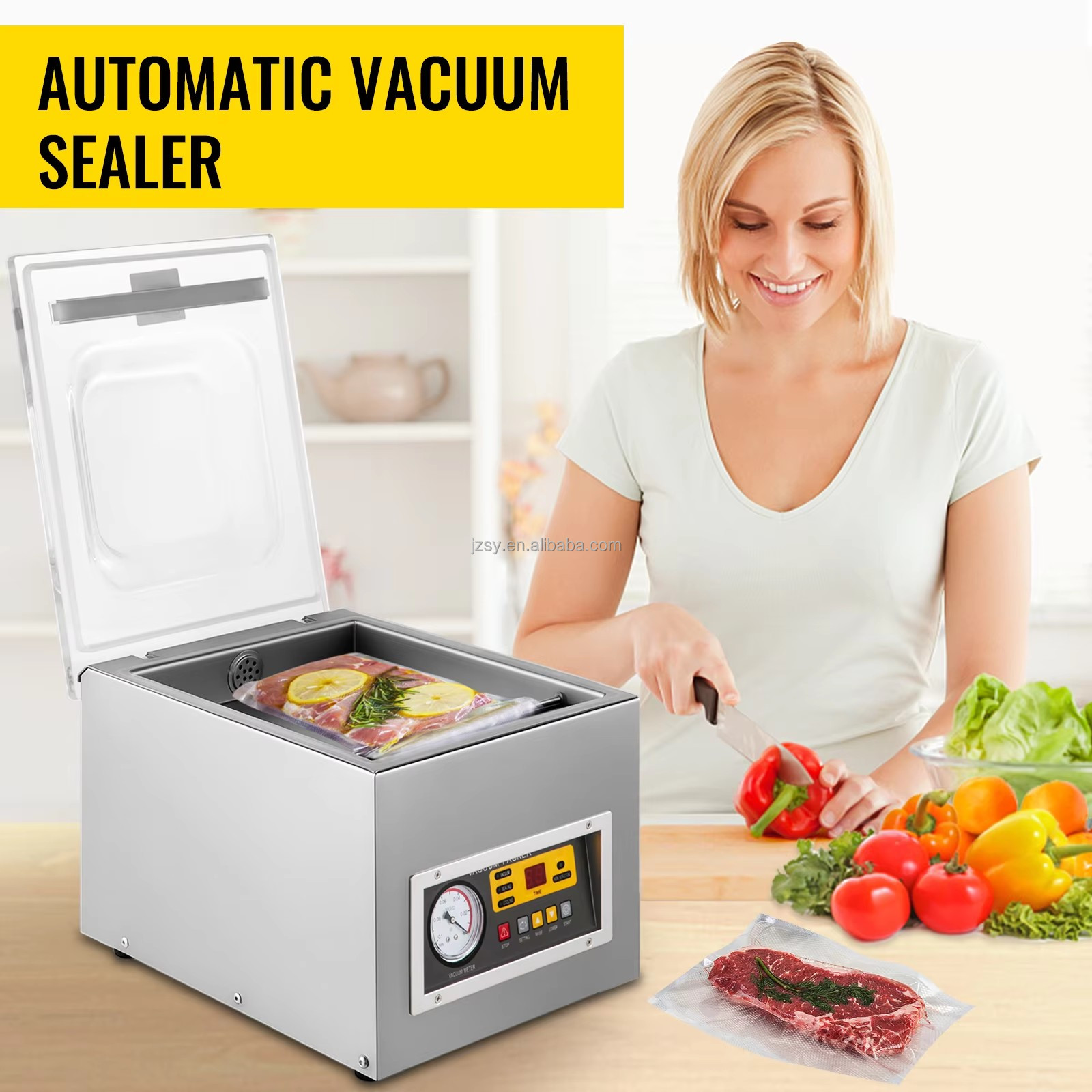 Mesin Pengemas Vakum Plastik K - Food Vacuum Sealer Machine ulasan dan harga