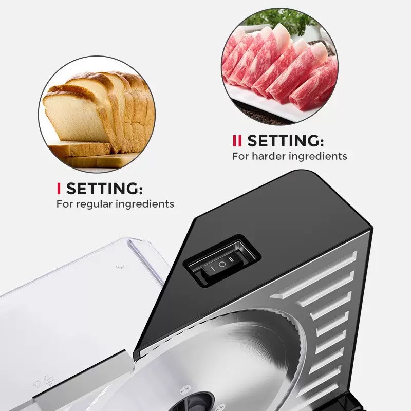 220V/110V Alat Pengiris Makana - Automatic Meat Slicer Home ulasan dan harga