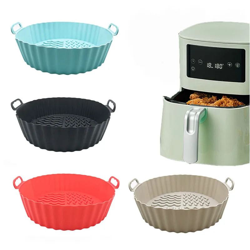 Alas Silikon Penggoreng Udara  - Air Fryer Silicone Pot Liner ulasan dan harga